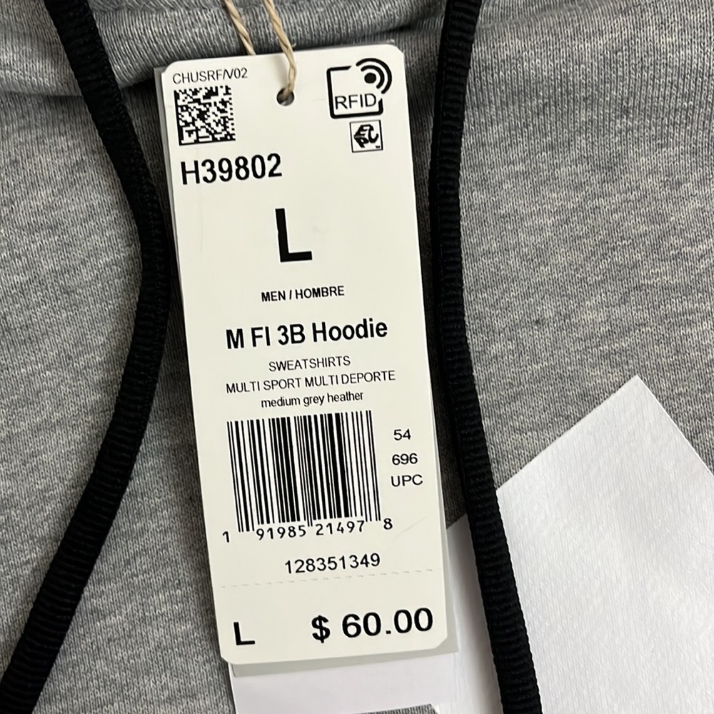 Adidas Multi Sport Hoodie Size L - Picture 11 of 17